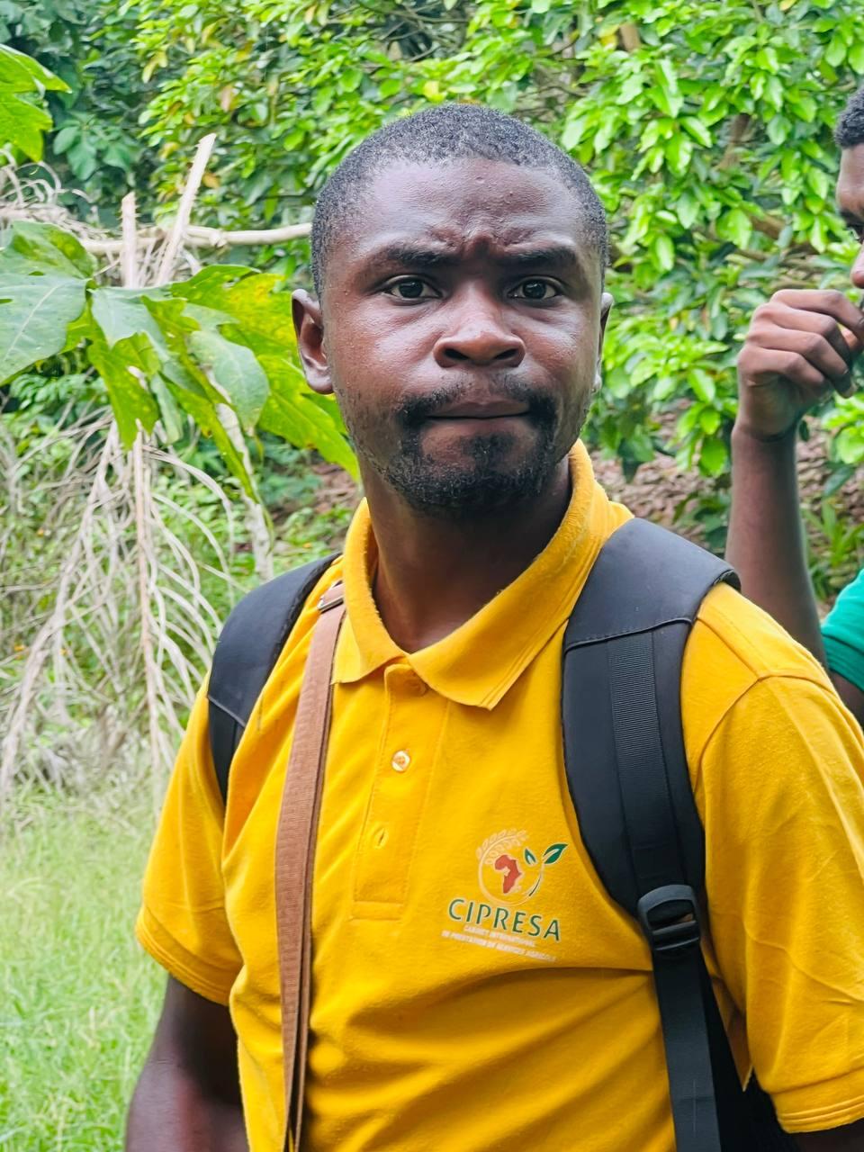 Membre de l equipe CIPRESA sur le terrain